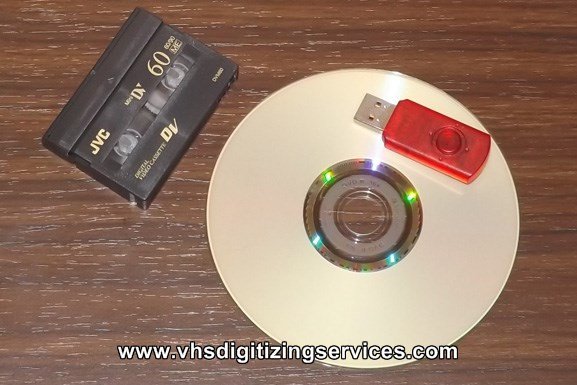 Convert Mini DV tape USB flash drive